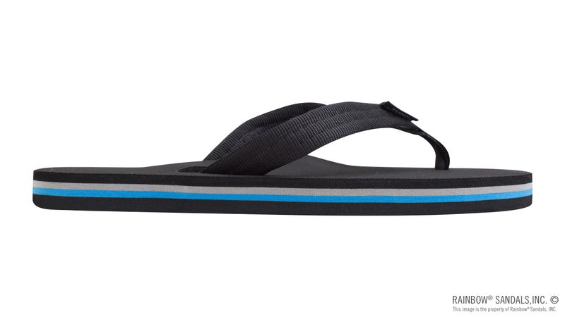 Rainbow Sandals Womenâ€™s Single Layer Classic Rubber w/EVA filled Nylon Strap, Brown/Brown, Ladies X-Large / 8.5-9.5 B(M) US - Image 4